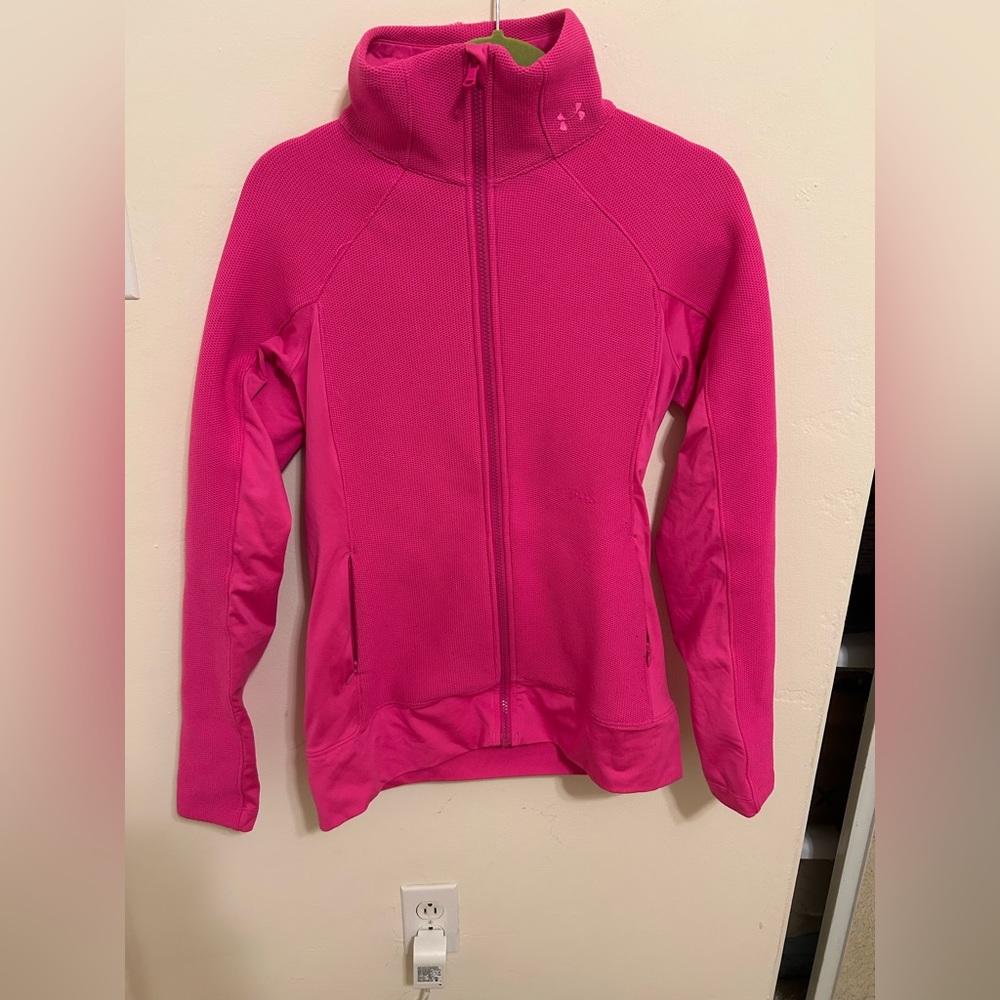 Hot Pink Under Armor Fitted Coupe